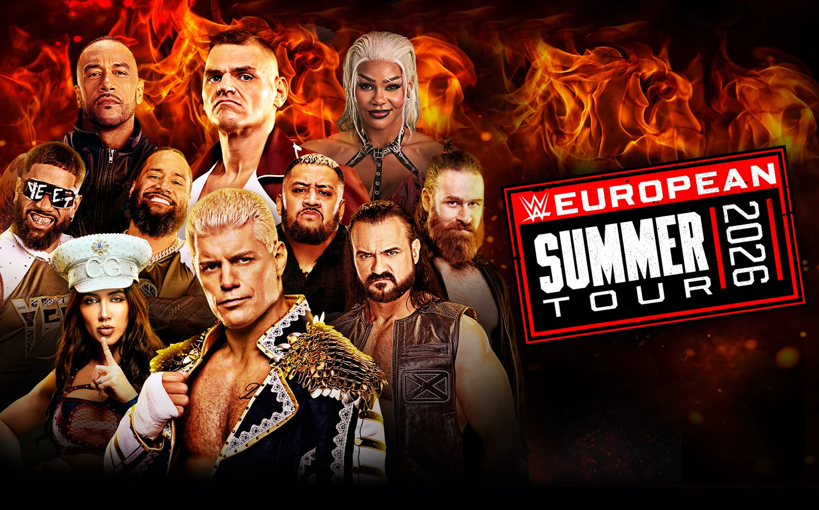 Matches Announced For First WWE European Tour Show In Liverpool